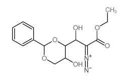 D-arabino-Hexonic acid,2-deoxy-2-diazo-4,6-O-(phenylmethylene)-, ethyl ester (9CI) picture