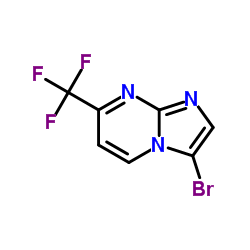 3-Bromo-7-(trifluoromethyl)imidazo[1,2-a]pyrimidine structure