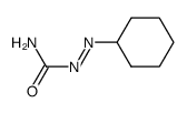 cyclohexyl-diazenecarboxylic acid amide结构式