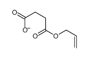 4-oxo-4-prop-2-enoxybutanoate结构式