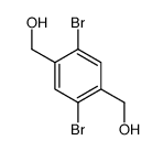 2,5-Dibromo-1,4-benzenedimethanol Structure