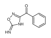 (5-amino-1,2,4-oxadiazol-3-yl)-phenylmethanone结构式