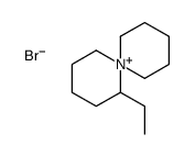 5-ethyl-6-azoniaspiro[5.5]undecane,bromide结构式