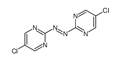 2,2'-Azobis(5-chloropyrimidine) Structure