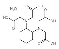 1,2-Cyclohexylenedinitrilotetraacetic acid structure