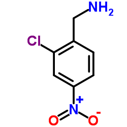 1-(2-Chloro-4-nitrophenyl)methanamine structure