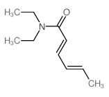 N,N-diethylhexa-2,4-dienamide结构式