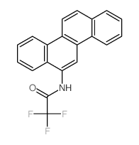 Acetamide,N-6-chrysenyl-2,2,2-trifluoro- Structure