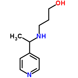 3-(1-PYRIDIN-4-YL-ETHYLAMINO)-PROPAN-1-OL picture