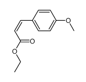 (Z)-ethyl 3-(4-methoxyphenyl)acrylate Structure