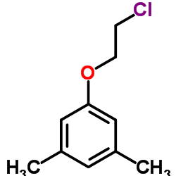 1-(2-Chloroethoxy)-3,5-dimethylbenzene Structure