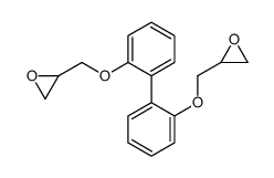 2-[[2-[2-(oxiran-2-ylmethoxy)phenyl]phenoxy]methyl]oxirane Structure