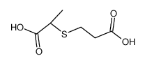 (+/-)-2-methyl-3-thia-adipic acid结构式