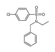 N-benzyl-4-chloro-N-ethylbenzenesulfonamide结构式