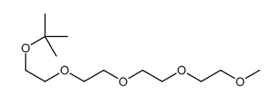 15,15-dimethyl-2,5,8,11,14-pentaoxahexadecane Structure