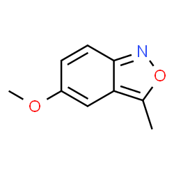 2,1-Benzisoxazole,5-methoxy-3-methyl-(9CI) structure