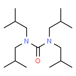 TETRAISOBUTYL-UREA结构式