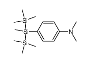 2-p-(Dimethylamino)-phenyl-heptamethyl-trisilan Structure