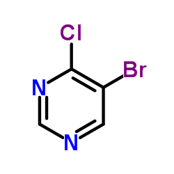 5-Bromo-4-chloropyrimidine structure