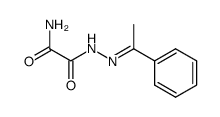 oxalamic acid-(1-phenyl-ethylidenehydrazide) Structure