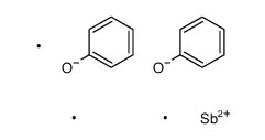 trimethyl(diphenoxy)-λ5-stibane结构式