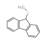 9H-Fluorene,9-(methylthio)- Structure