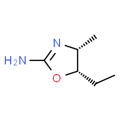 2-Oxazolamine,5-ethyl-4,5-dihydro-4-methyl-,(4R,5S)-(9CI) structure