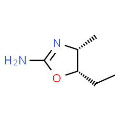 2-Oxazolamine,5-ethyl-4,5-dihydro-4-methyl-,(4R,5S)-(9CI) Structure