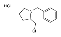 1-BENZYL-2-(CHLOROMETHYL)PYRROLIDINE HYDROCHLORIDE结构式