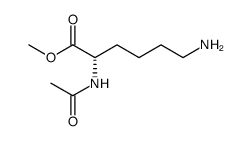 alpha-acetyllysine methyl ester Structure