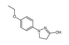 1-(4-ethoxyphenyl)pyrazolidin-3-one结构式