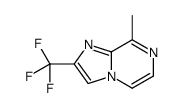 8-甲基-2-(三氟甲基)咪唑并[1,2-a]吡嗪结构式