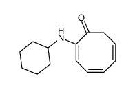 (2E,4Z,6Z)-2-Cyclohexylamino-cycloocta-2,4,6-trienone Structure