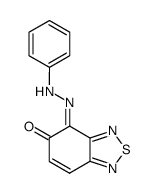 4-phenylazo-benzo[1,2,5]thiadiazol-5-ol结构式