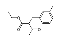 ethyl 2-(3-methylbenzyl)-3-oxobutanoate picture