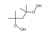 2,4-dihydroperoxy-2,4-dimethylpentane结构式