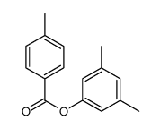 (3,5-dimethylphenyl) 4-methylbenzoate Structure