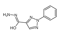 2-phenyltriazole-4-carbohydrazide Structure