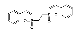 2-[2-(2-phenylethenylsulfonyl)ethylsulfonyl]ethenylbenzene结构式