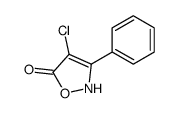 4-chloro-3-phenyl-2H-1,2-oxazol-5-one结构式