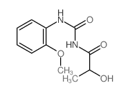 Propanamide,2-hydroxy-N-[[(2-methoxyphenyl)amino]carbonyl]- picture