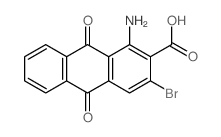 2-Anthracenecarboxylicacid, 1-amino-3-bromo-9,10-dihydro-9,10-dioxo- picture