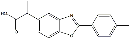 α-Methyl-2-(4-methylphenyl)-5-benzoxazoleacetic acid picture