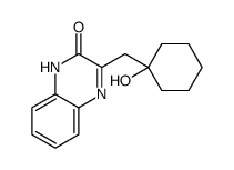 3-[(1-hydroxycyclohexyl)methyl]-1H-quinoxalin-2-one Structure