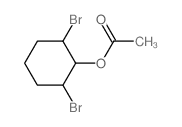 Cyclohexanol,2,6-dibromo-, acetate, (1a,2b,6b)- (9CI) Structure