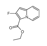 ethyl 2-fluoroindolizine-3-carboxylate结构式