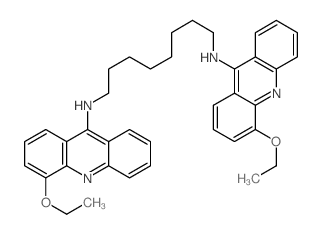 1,8-Octanediamine,N1,N8-bis(4-ethoxy-9-acridinyl)-结构式
