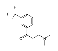 3-(dimethylamino)-1-[3-(trifluoromethyl)phenyl]propan-1-one Structure