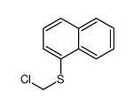 1-(chloromethylsulfanyl)naphthalene结构式