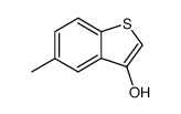 5-methyl-benzo[b]thiophen-3-ol结构式
